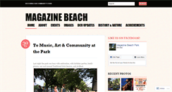 Desktop Screenshot of magazinebeach.org
